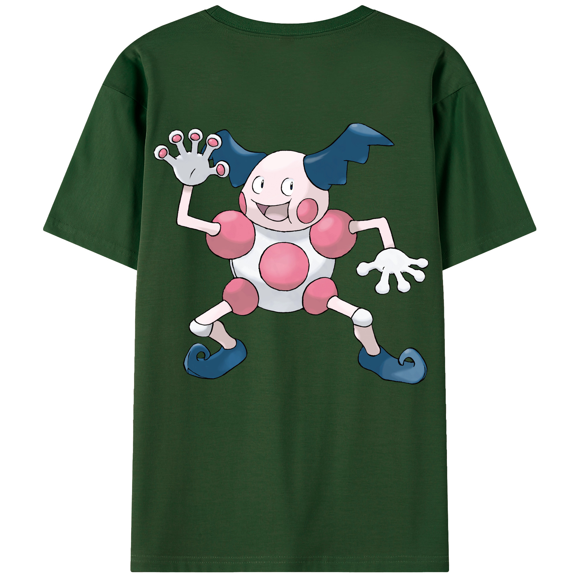 （画像用） ポケットモンスター Pokémon 綿100％半袖Tシャツ（背面プリント）